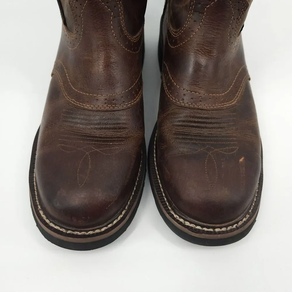 Justin’s Stampede Installer Work Boot Men Size 10.5 D WK4694